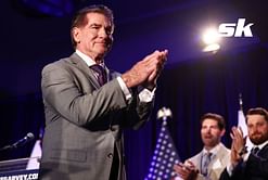 "What it's like to hit a walk-off home run" - Ex-Dodgers infielder & GOP candidate Steve Garvey celebrates after winning California senate primaries