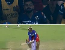 [Watch] Virat Kohli's priceless reaction to Dinesh Karthik's incredible final-over six in RCB vs PBKS IPL 2024 clash