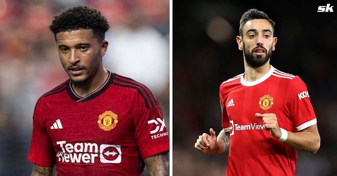 "Thanks for today" - Bruno Fernandes and Jadon Sancho blown away by Manchester United star's performance against Liverpool