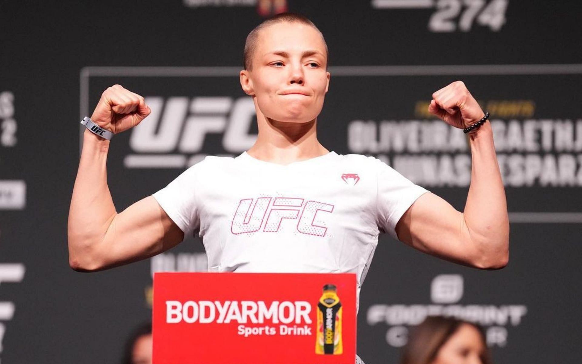 Rose Namajunas is primed to face a rising flyweight contender at UFC Vegas 89 [Image courtesy: @rosenamajunas on Instagram]