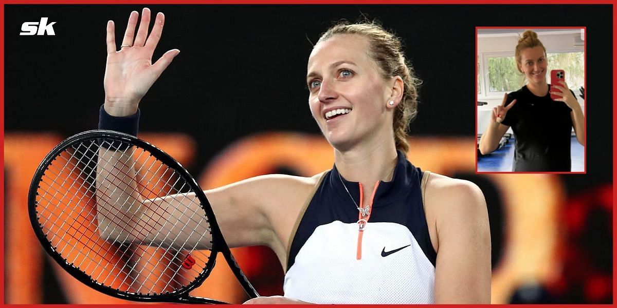 Petra Kvitova had announced her pregnancy at the start of the year.