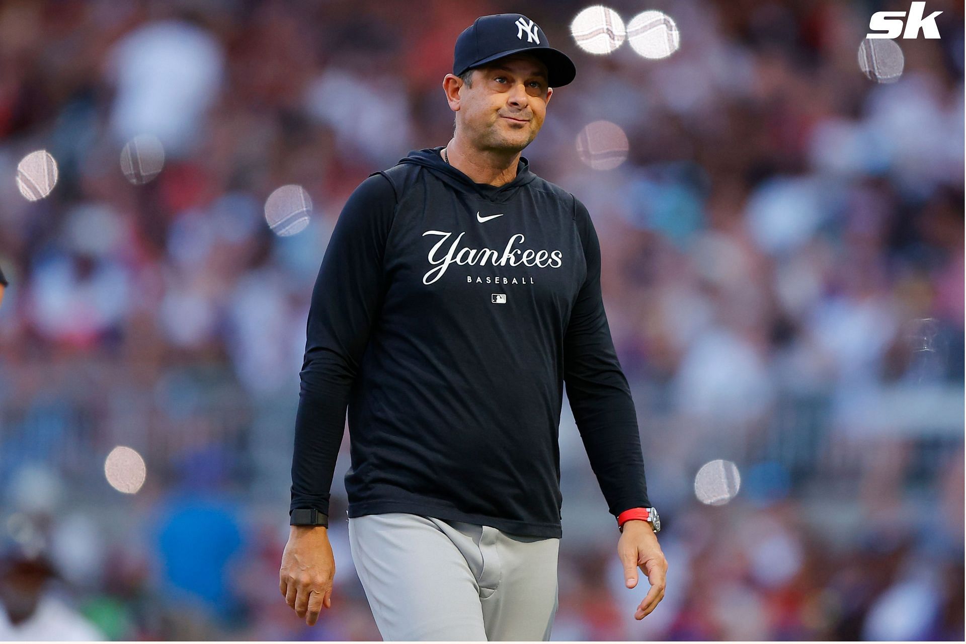 Aaron Boone makes a positive comment for the Orioles