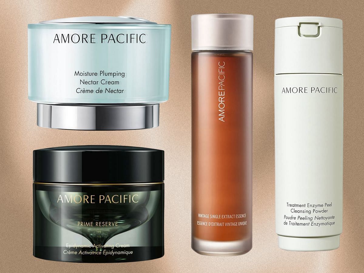 Best Korean skincare products from Amorepacific (Image via Sportskeeda)