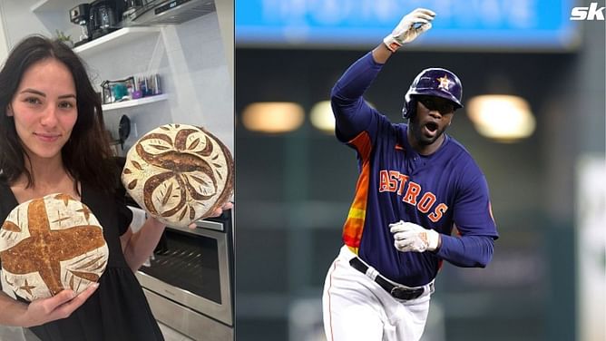 In Photos: Astros star Yordon Alvarez's wife Monica transforms baking into an aesthetic feast with stunning bread creations