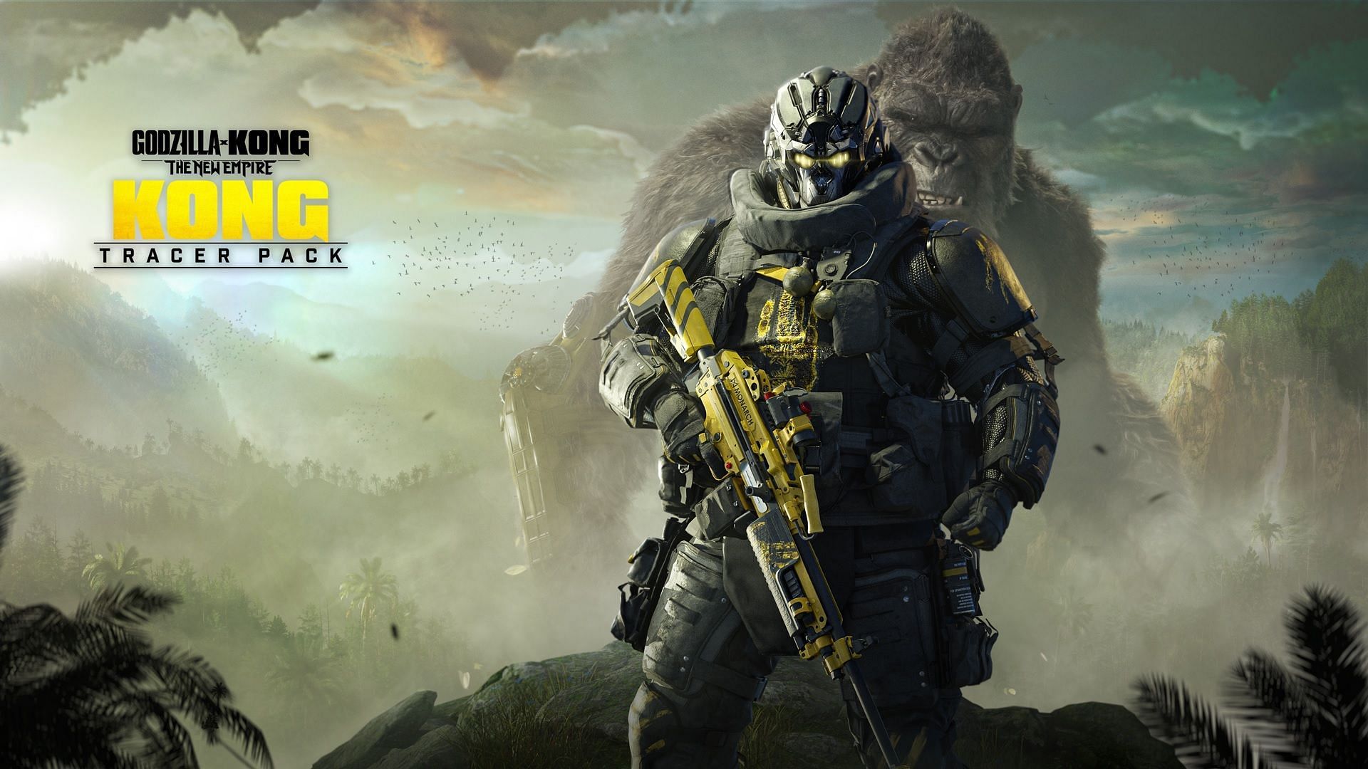 Godzilla x Kong Tracer Pack in Call of Duty: Modern Warfare 3 (Image via Activision)