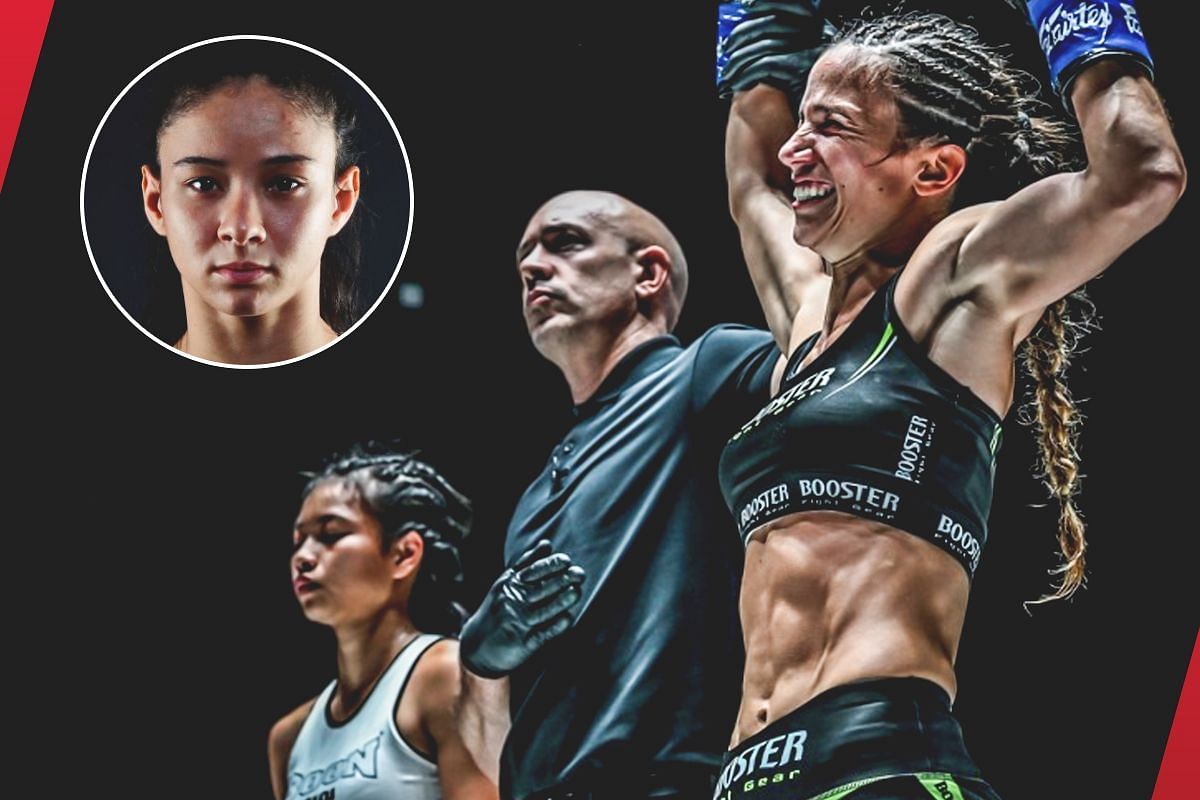 Allycia Hellen Rodrigues, Wondergirl, Crisitna Morales - Photo by ONE Championship