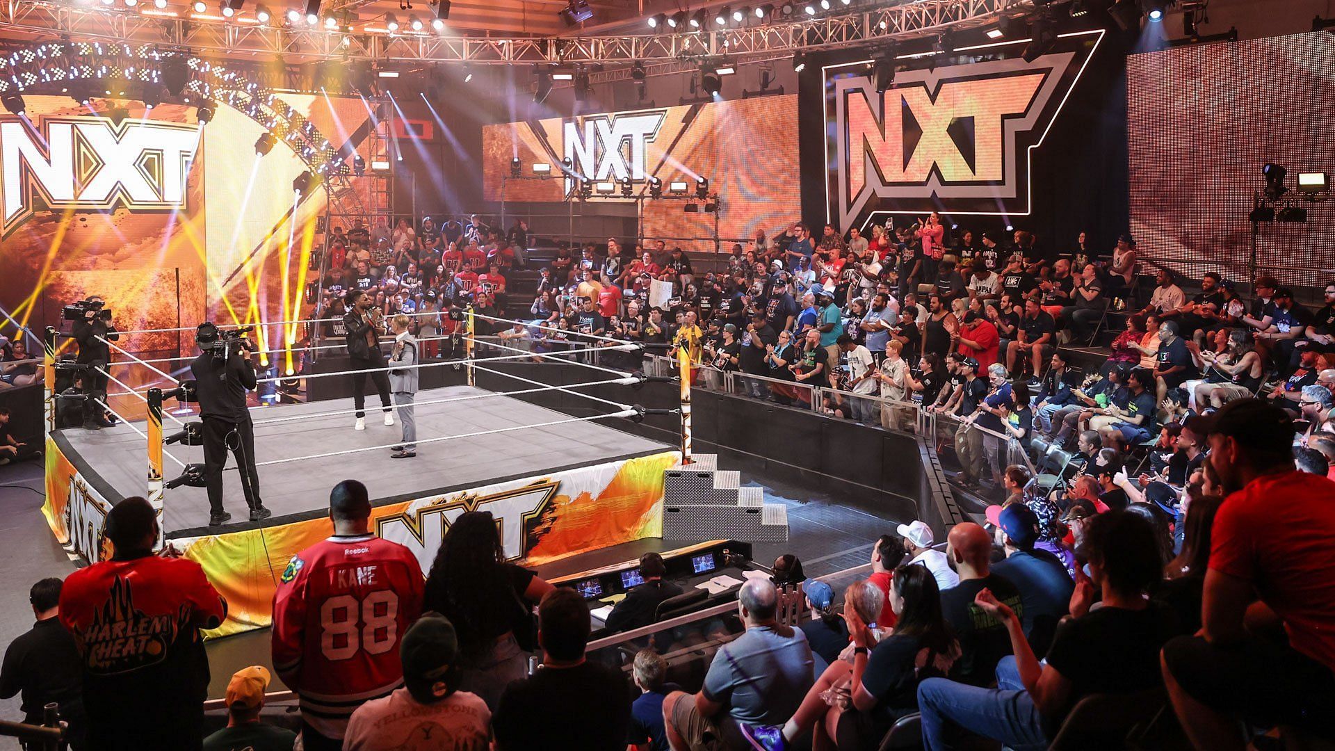 Fans pack the Performance Center for a live WWE NXT show