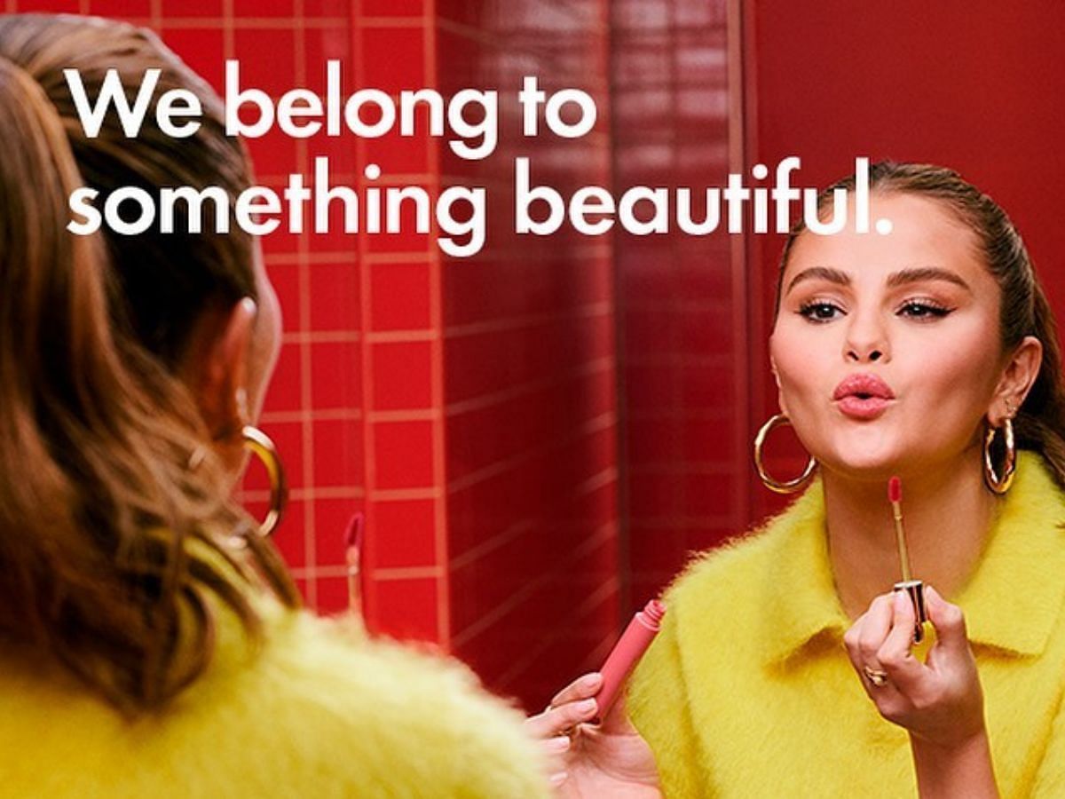 Selena Gomez&rsquo;s Rare Beauty campaign with Sephora wins the internet (Image via Instagram/@sephorafranceandrarebeauty)