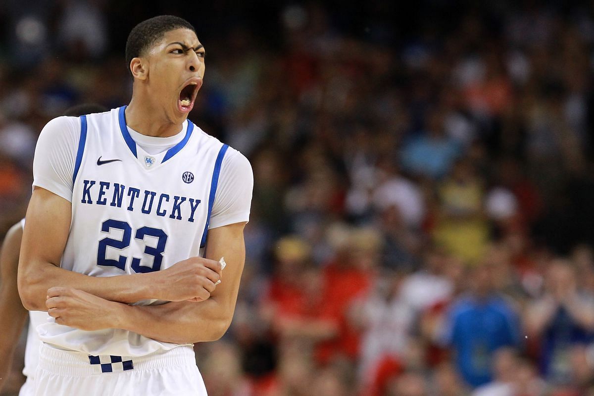 Anthony Davis Kentucky Wildcats days