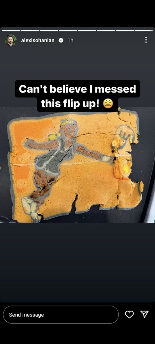 Serena Williams' husband Alexis Ohanian's Instagram post featuring his failed attempt at creating a pancake avatar of his wife