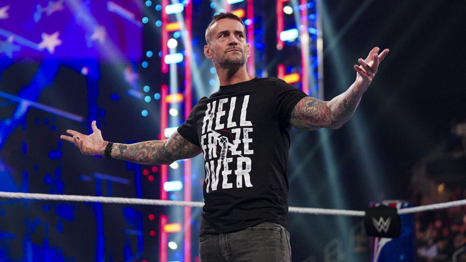 CM Punk is a former AEW World Championship [Photo courtesy of WWE