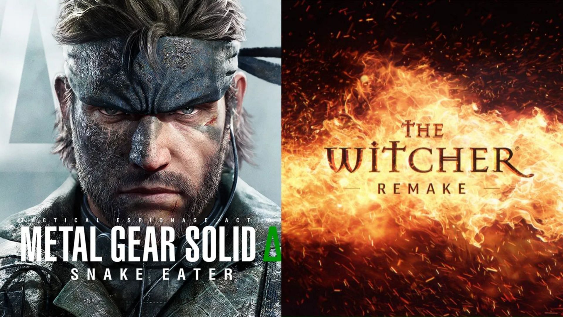 A few enticing game remakes coming down the pipeline (Images via Konami and CD Projekt Red)