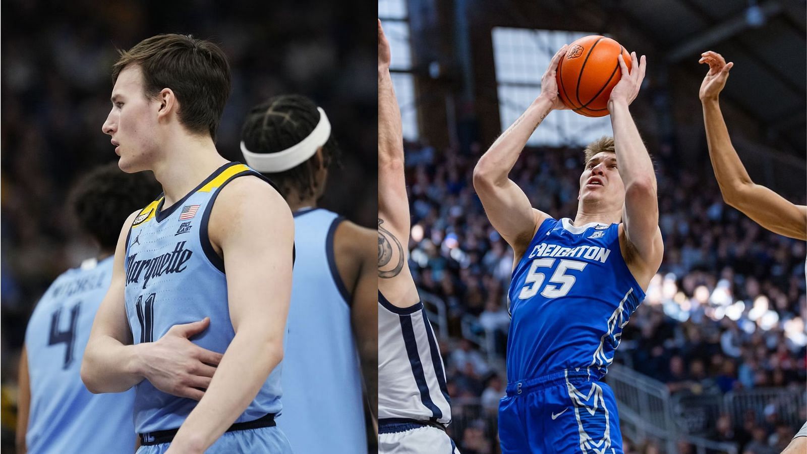 Marquette and Creighton are two potential sleepers for the 2024 NCAA Tournament.