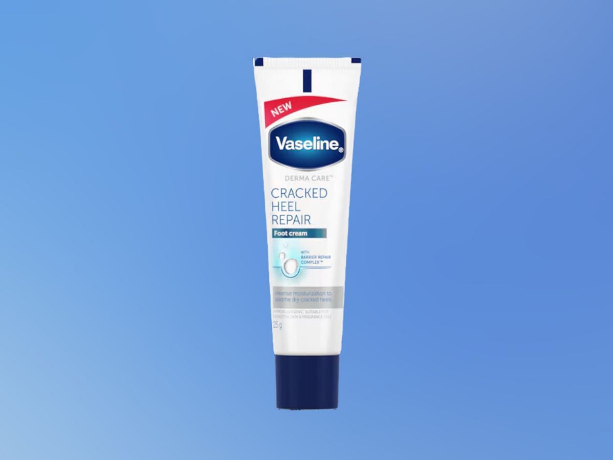 Vaseline Cracked Heel Repair Foot Cream (Image via Vaseline)