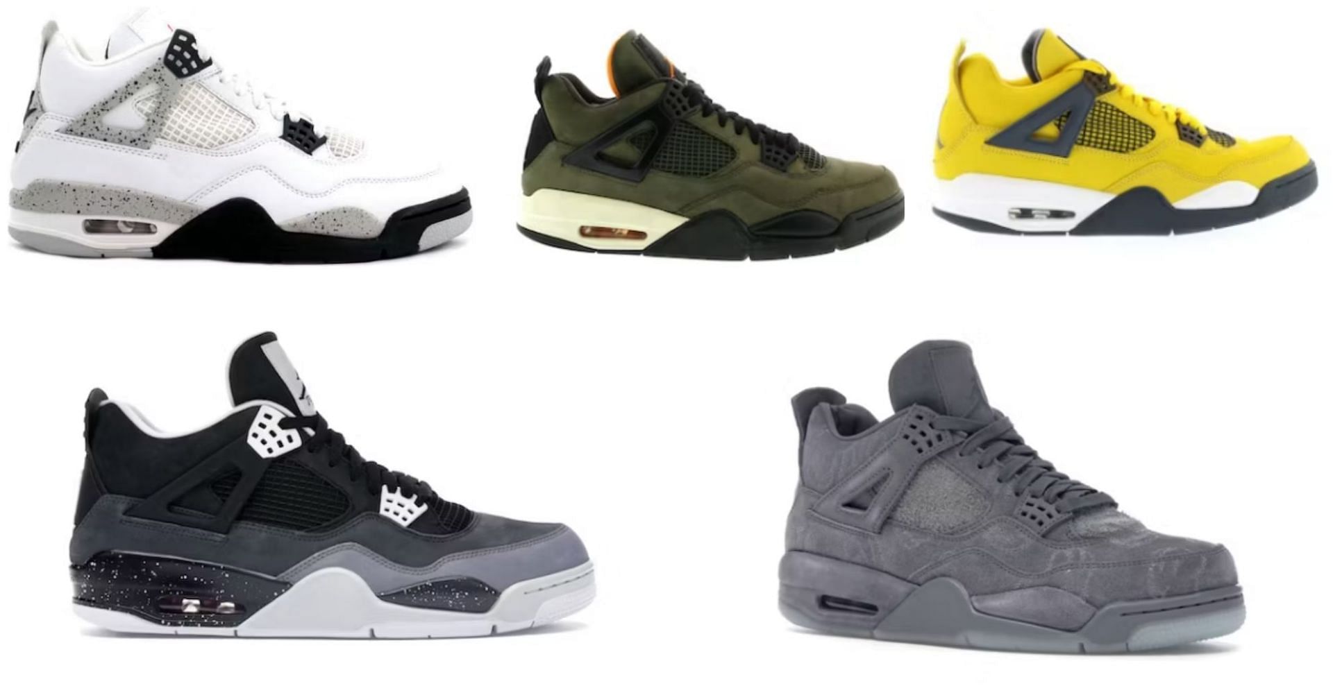 5 Rarest Air Jordan 4 sneakers of all time 