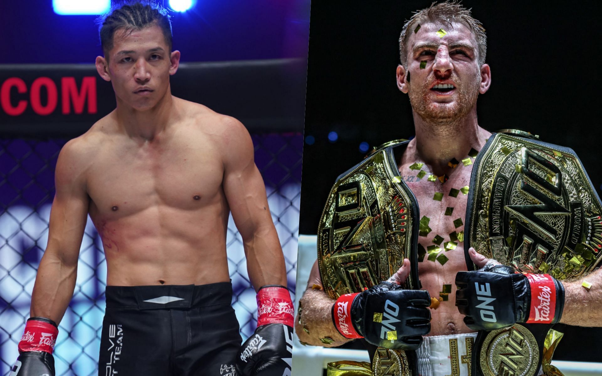 Hiroki Akimoto (L) and Jonathan Haggerty (R) | Photo by ONE Championship