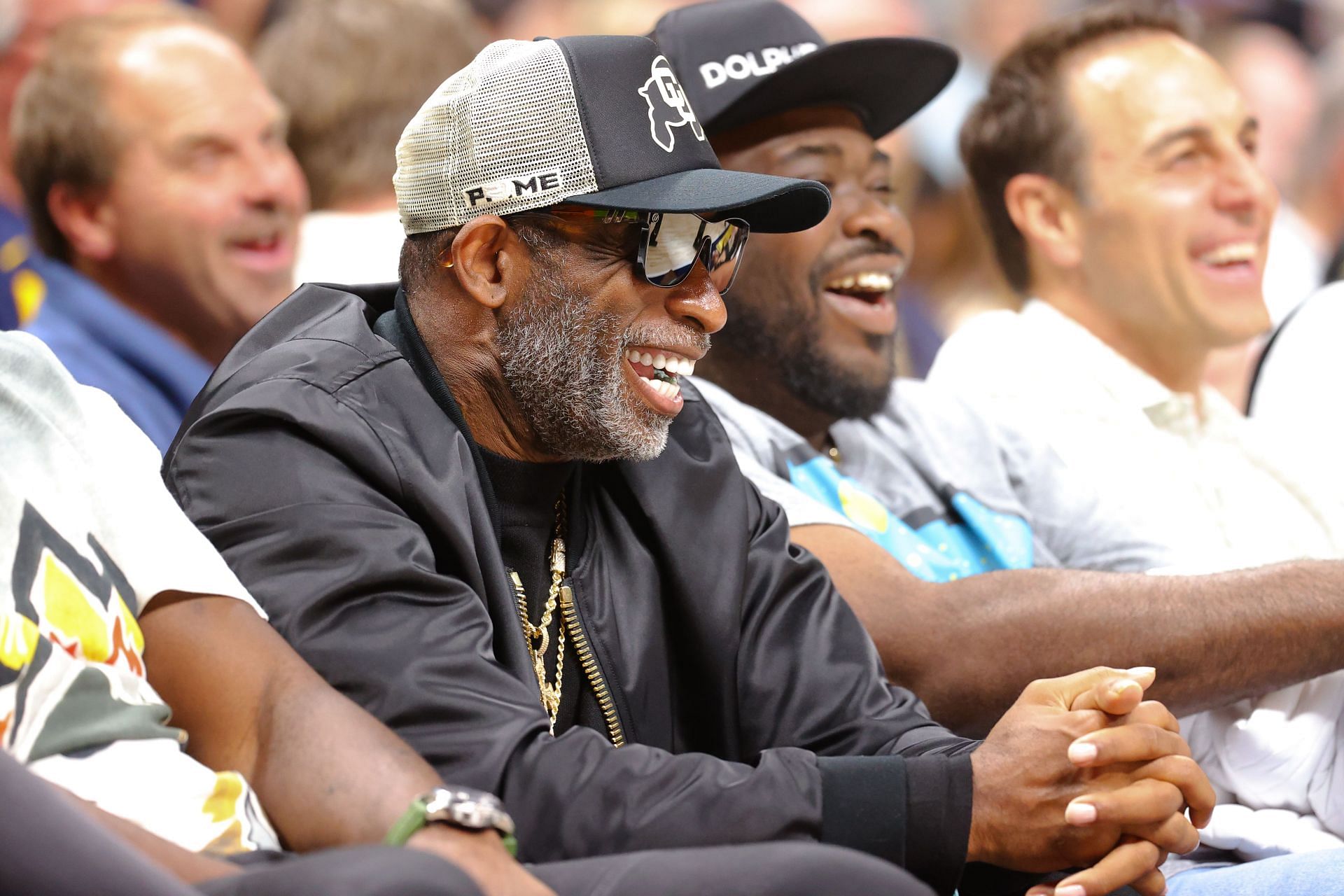 Head coach Deion Sanders of the Colorado Buffaloes.