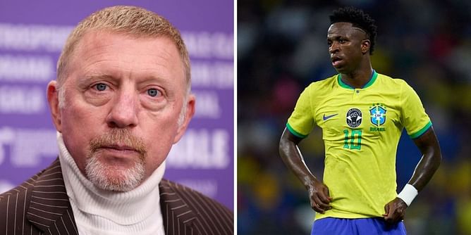 "We stand together against racism" - Boris Becker offers support to Vinicius Jr. after Real Madrid star gets emotional opening up on his experience