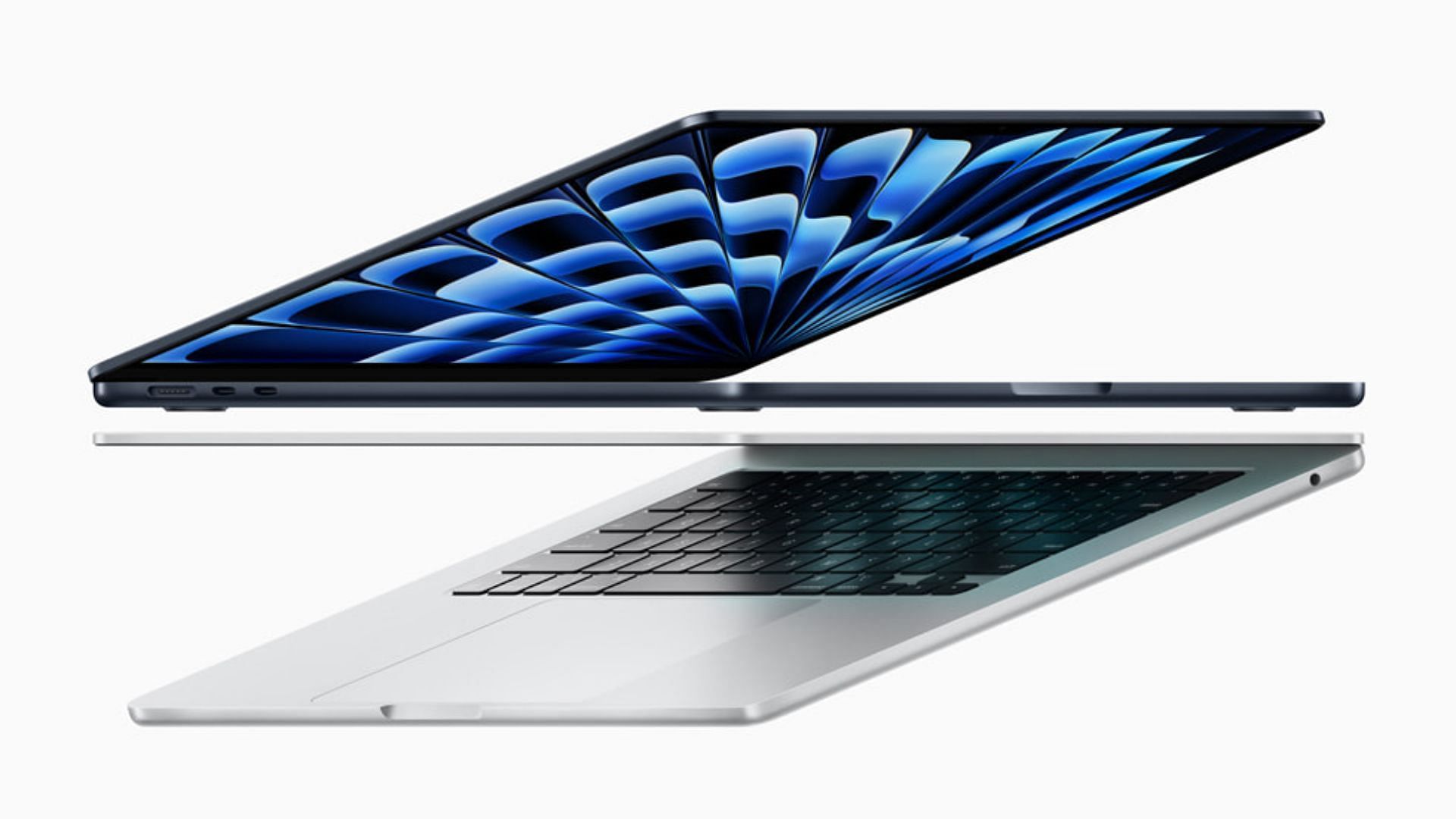 Feature comparison of M3 MacBook Air vs M2 MacBook Pro (Image via Apple)