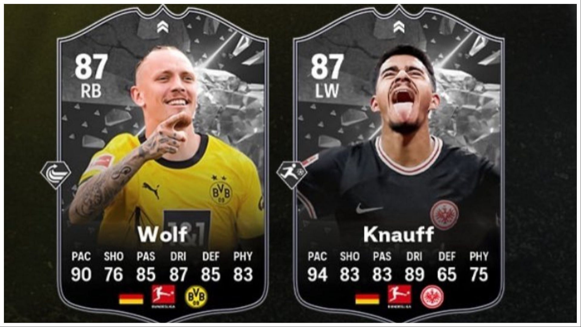 The EA FC 24 Marius Wolf vs Ansgar Knauff Showdown SBCs are now available