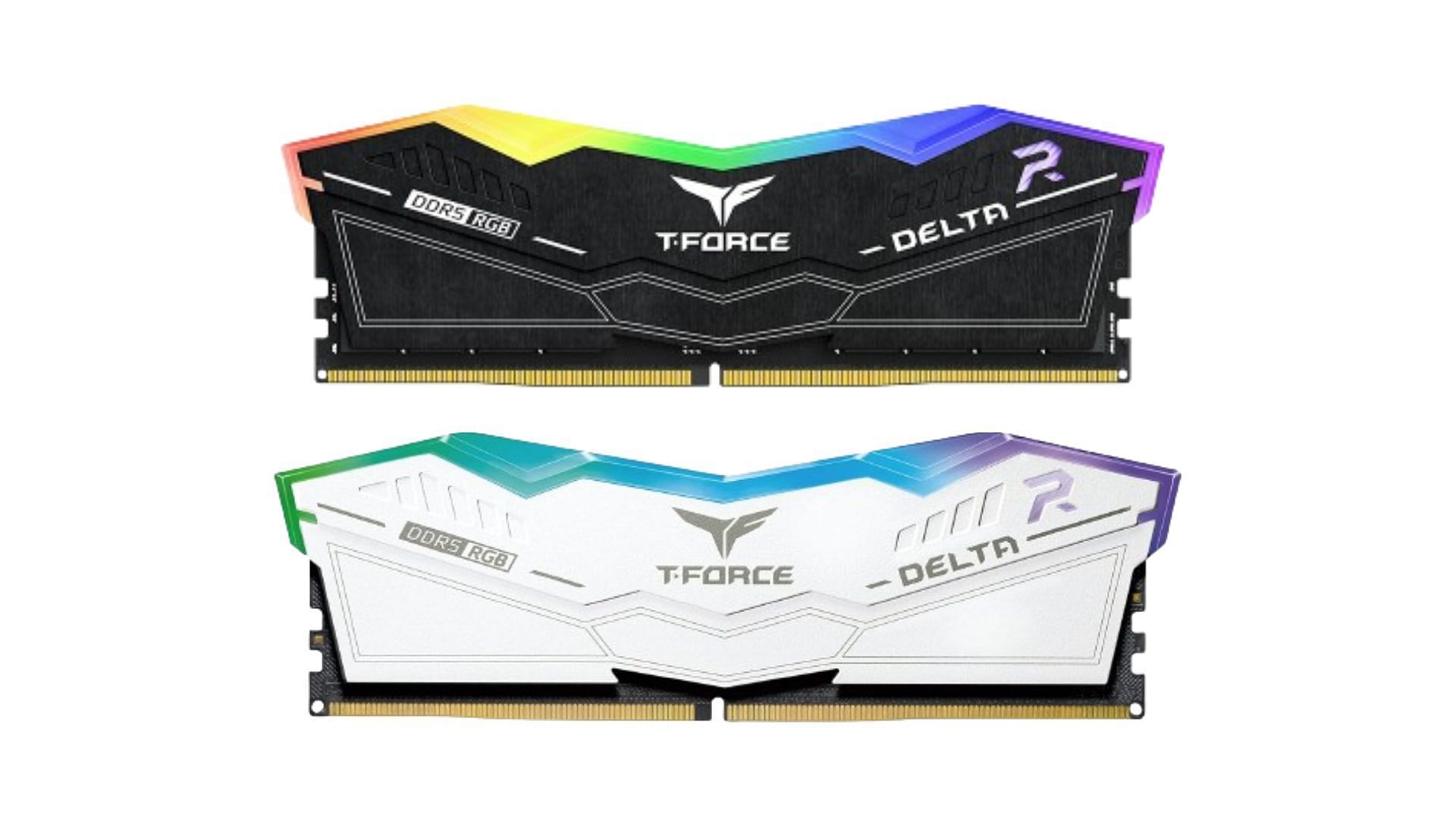 Teamgroup T-Force Delta RGB DDR5-7200MHz - best RGB DDR5 RAM for gaming (Image via Teamgroup)