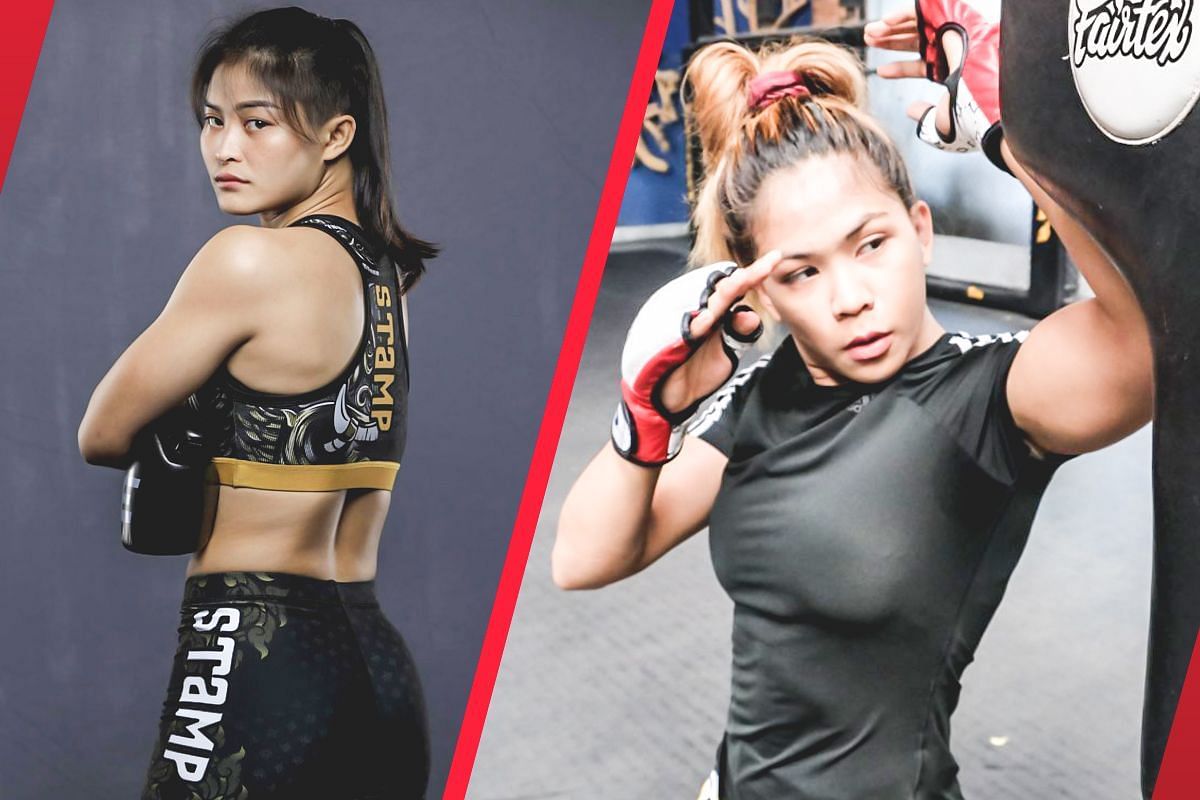 Stamp Fairtex and Denice Zamboanga - Photo by ONE Championship