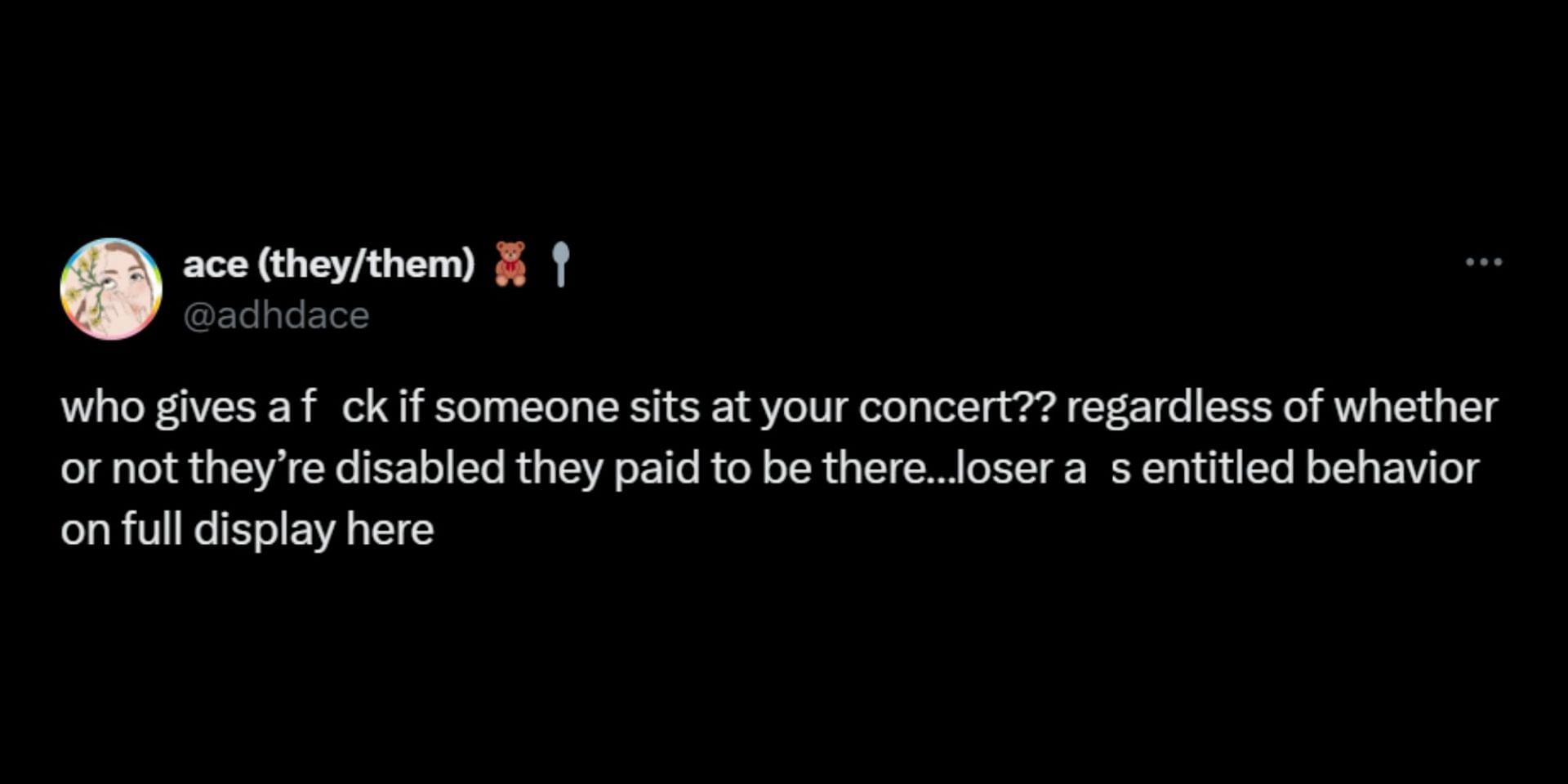The singer sparks fury for calling out a fan in wheelchair during LA concert. (Image via X/@PopCrave)