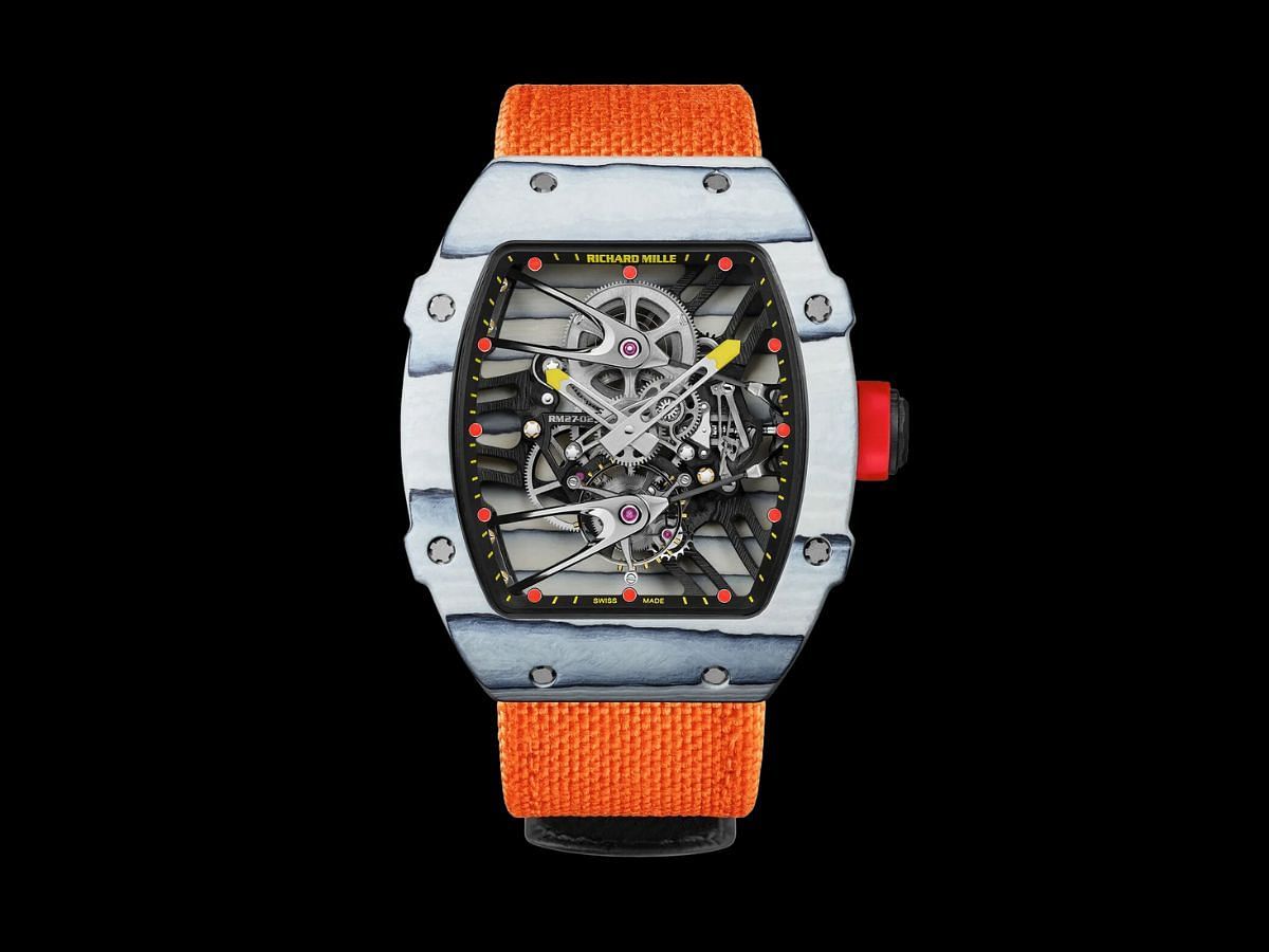 Tourbillon RM27-02 Rafael Nadal from Richard Mille (Image via Richard Mille)