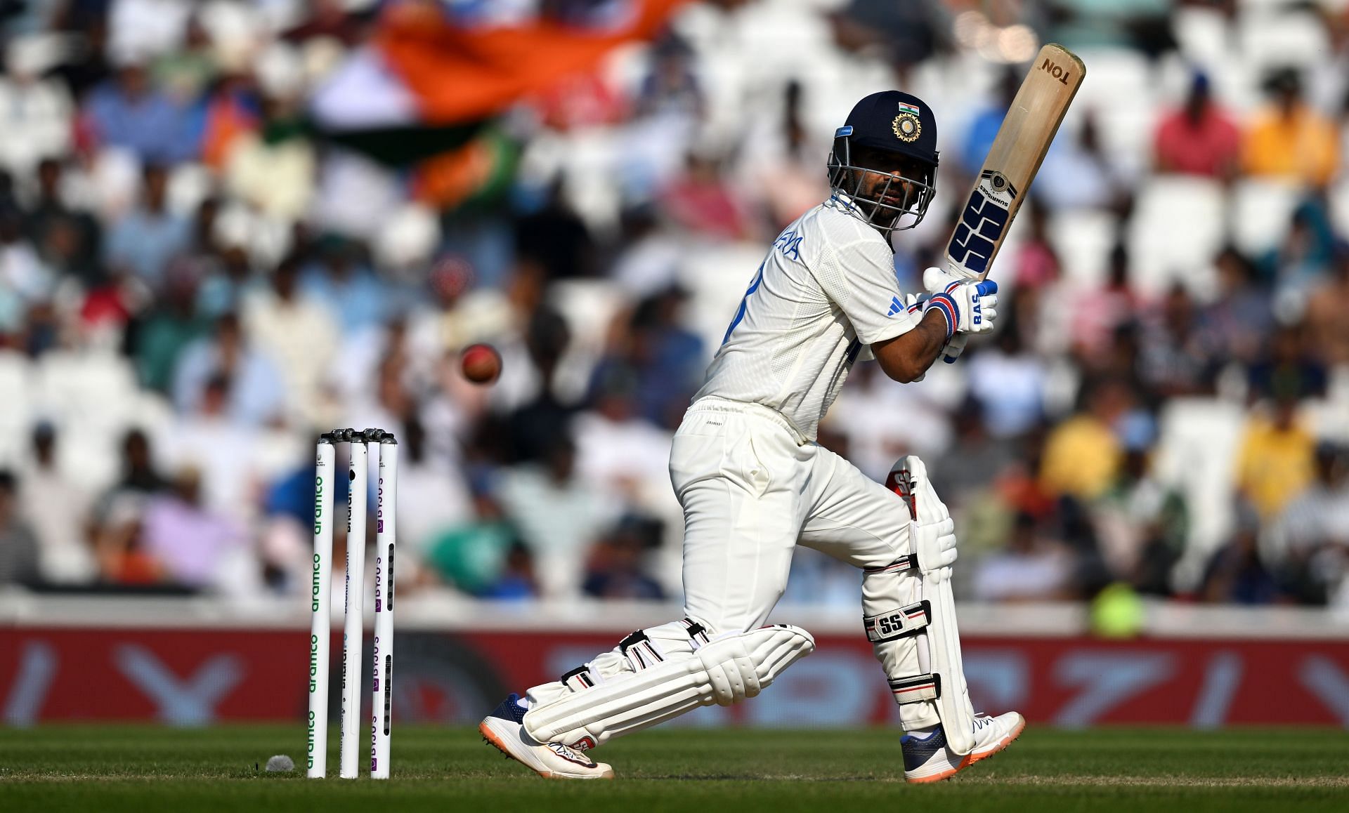 Rahane led from the front with a crucial 73.