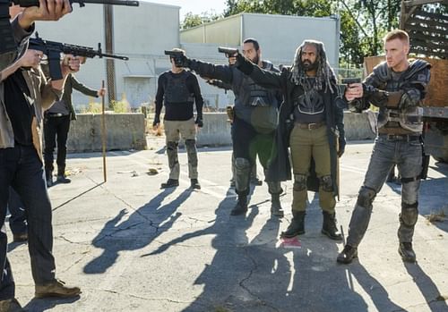 Daniel along with Ezekiel and others (Image via AMC)