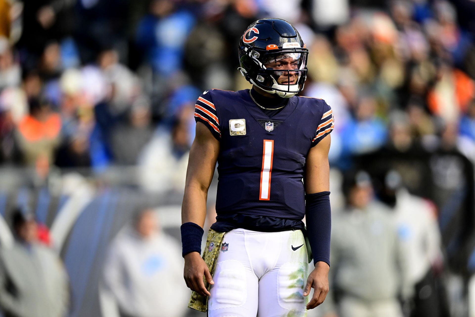 Justin Fields: Detroit Lions vs Chicago Bears