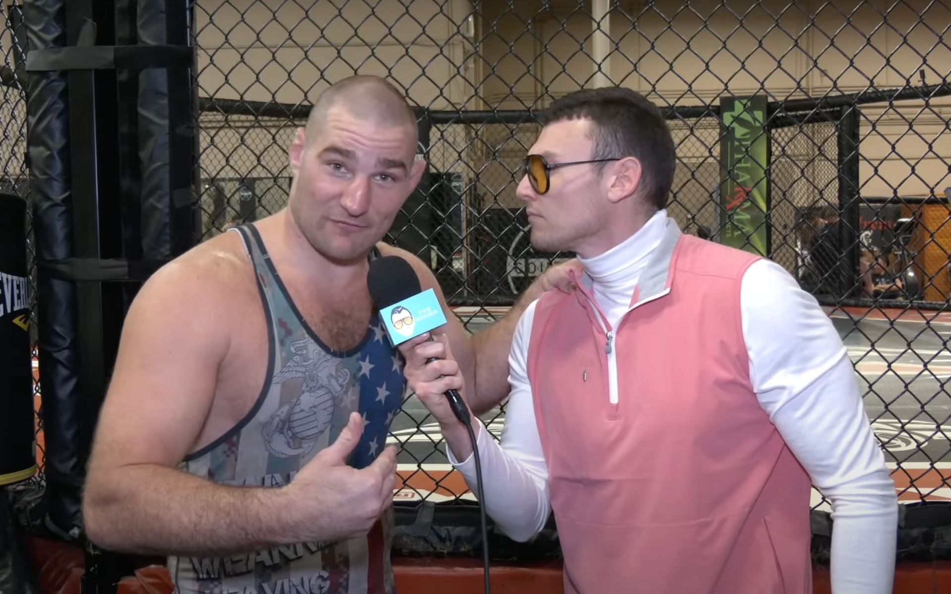 UFC fighter Sean Strickland in an interview with The Schmo (Image Courtesy - The Schmo on YouTube)