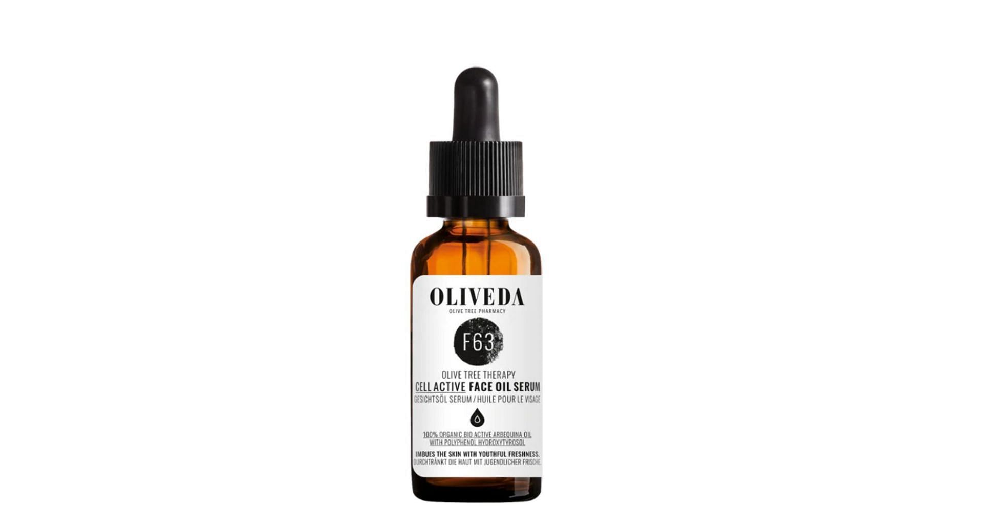 Oliveda Cell active face oil serum (Image Via: Olivetree people website)