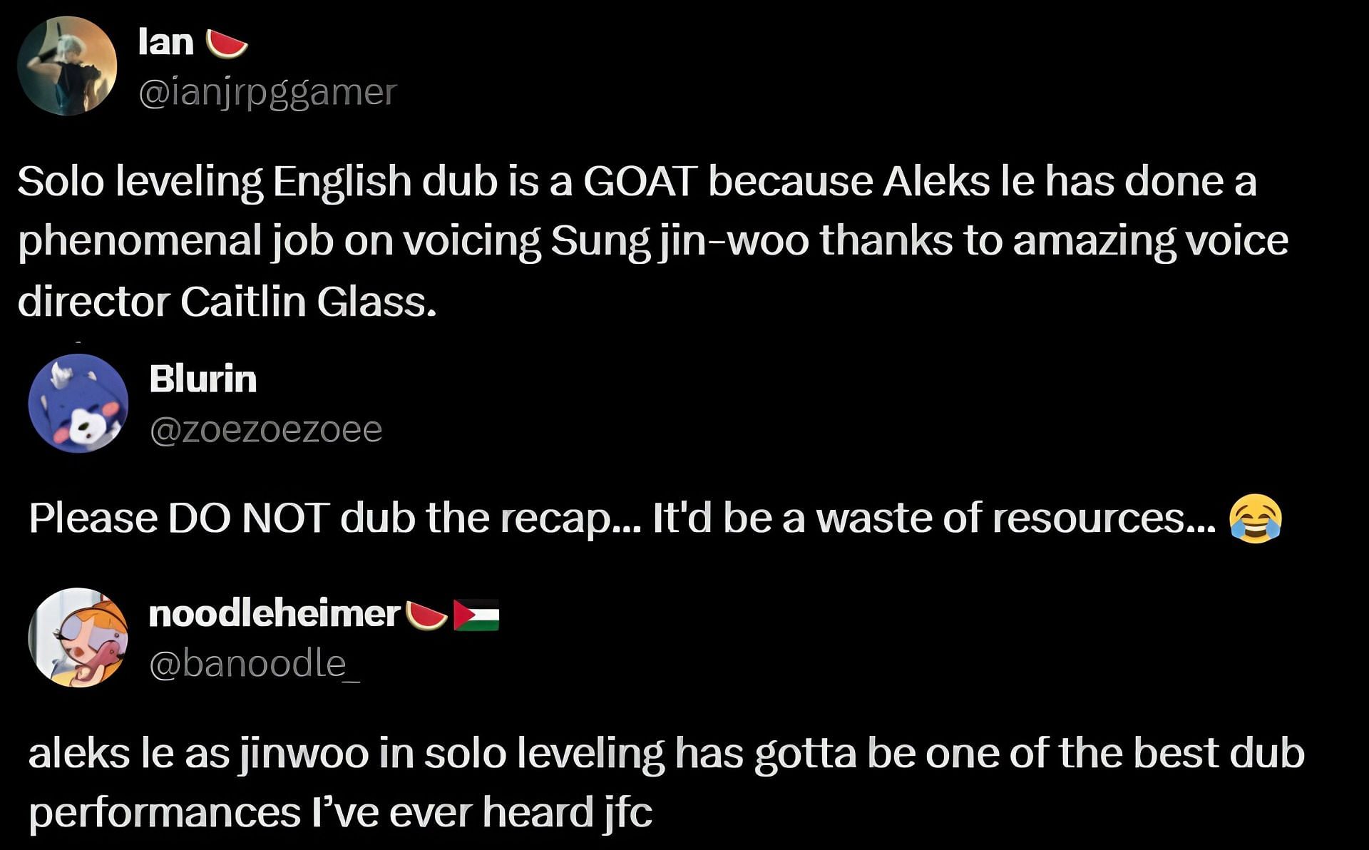 Fans appreciate Aleks Le&#039;s performance (Screengrab via X)