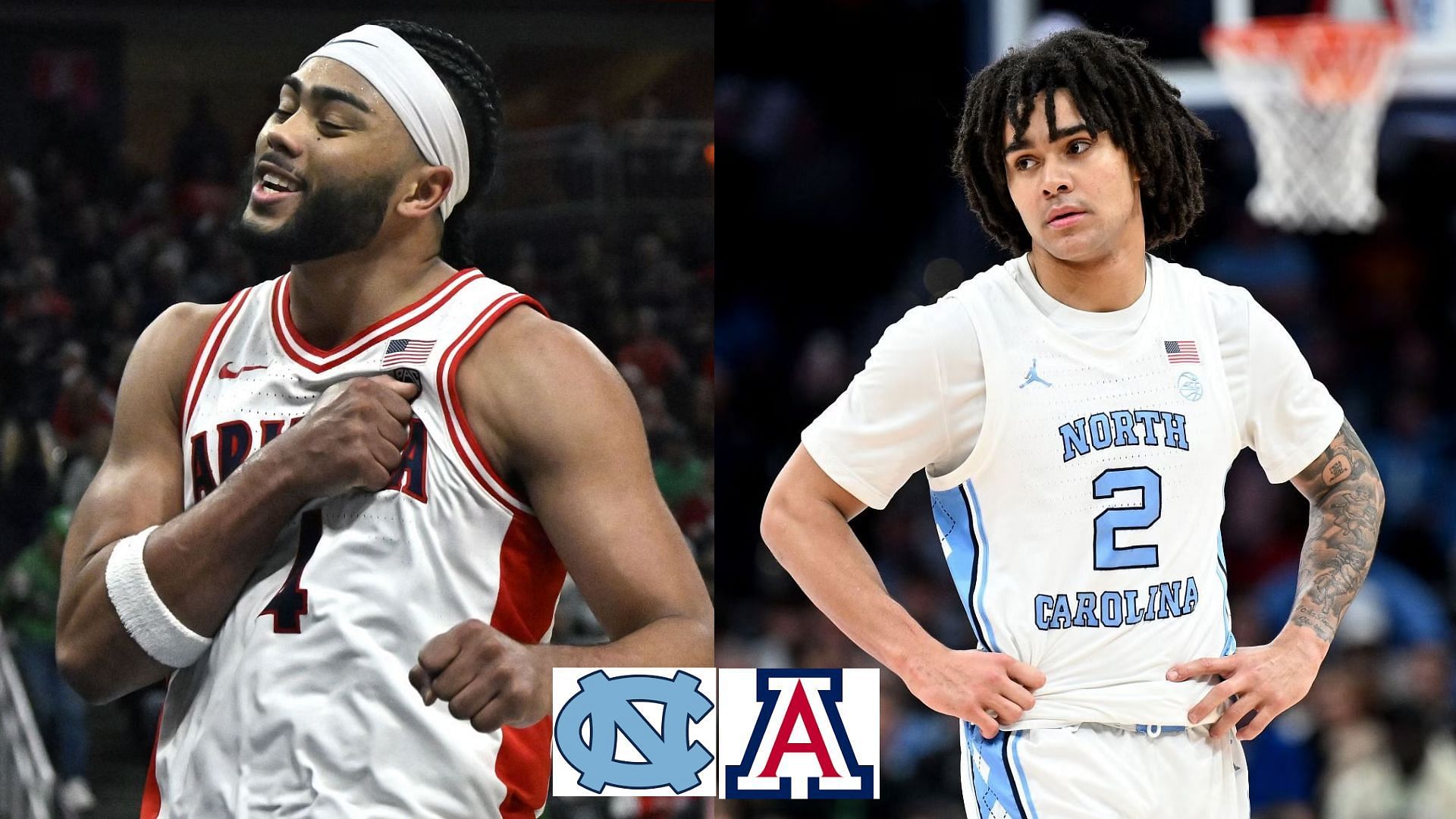 potential No.2 seed Arizona vs No.1 seed UNC showdown