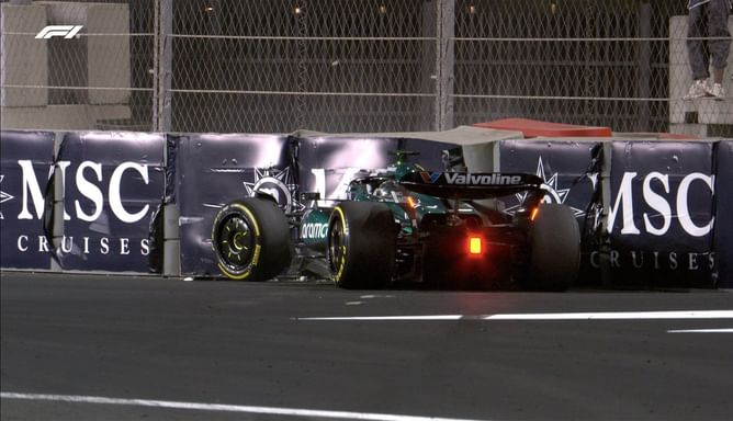 “He should try not being mediocre”: Lance Stroll’s team radio message after crashing in Saudi Arabia Grand Prix infuriates F1 fans