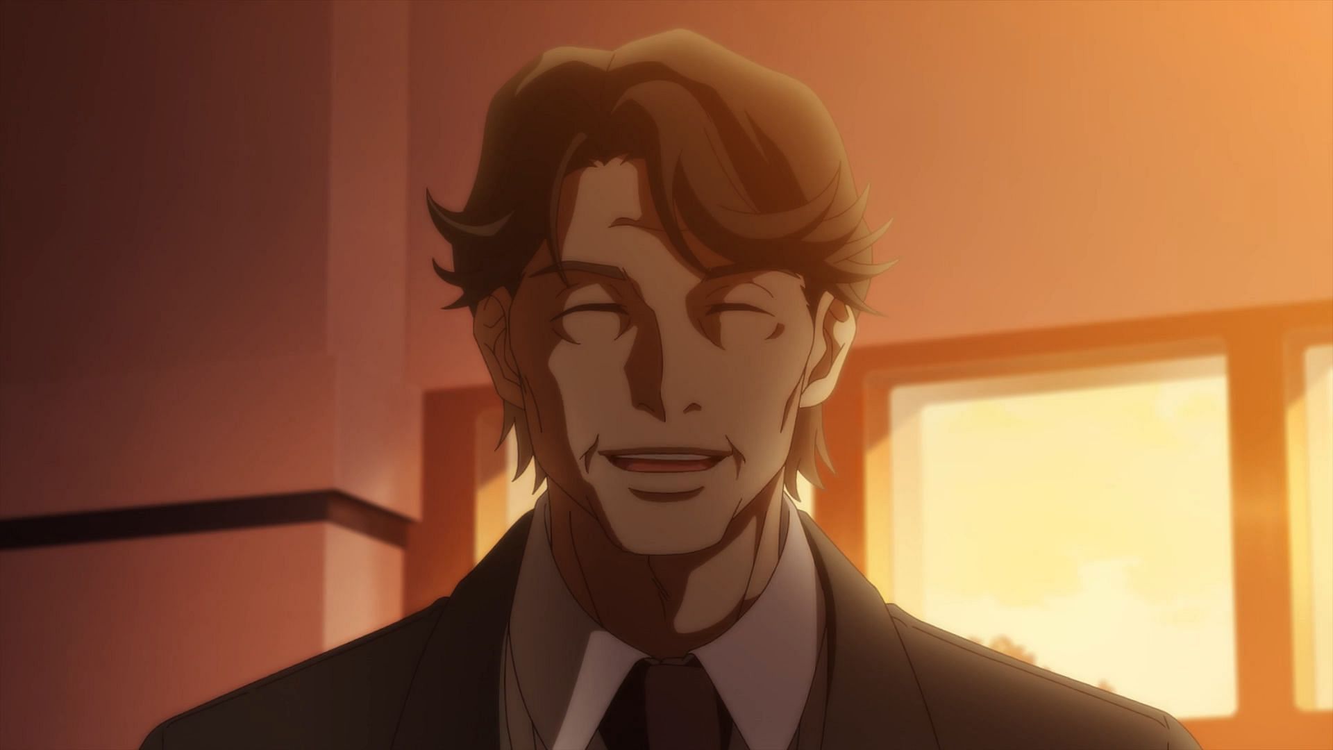 Acting Director Tsukishiro, as seen in Classroom of the Elite Season 3 episode 9 (Image via Lerche)