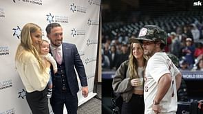 "I love this stage so much" - Alex Bregman's wife Reagan shares cute moment of son Knox embracing spring training bliss while hugging Astros plushie
