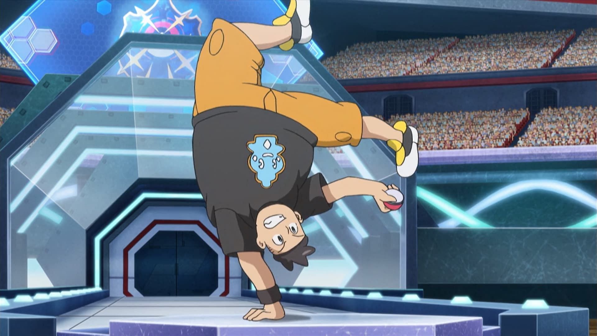 Tierno dancing in the anime (image via TPC)