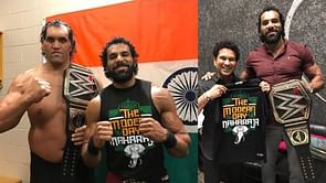 4 फेमस भारतीय Superstars जिन्होंने WWE में चैंपियनशिप जीती है