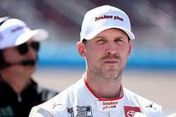 WATCH: Denny Hamlin gets schooled on fiancee's College Basketball pick "Duquesne"