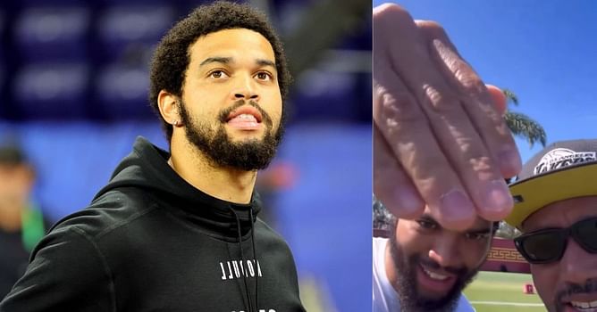 “Your girl love 'em” - Projected No. 1 draft pick Caleb Williams claps back at haters after receiving criticism over “pink lips”