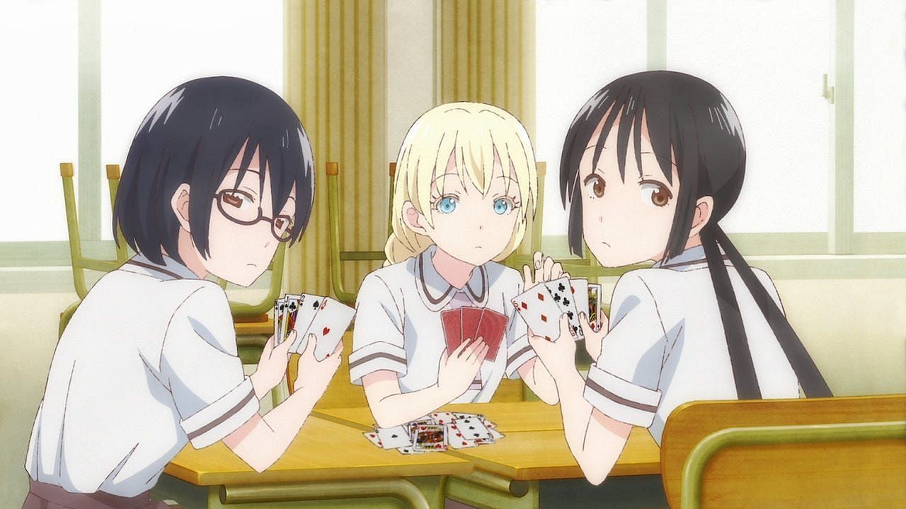 Asobi Asobase (Image via Lerche)