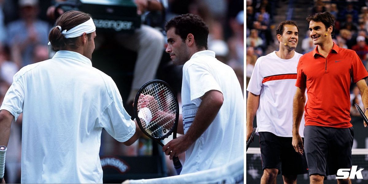Roger Federer reflected on his enjoyable practice session with Pete Sampras