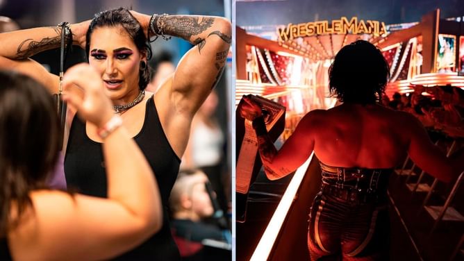 AEW star shown on WWE RAW with Rhea Ripley; fans reacted loudly
