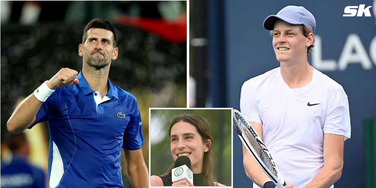 Jannik Sinner , Novak Djokovic, Australian open semifinal 