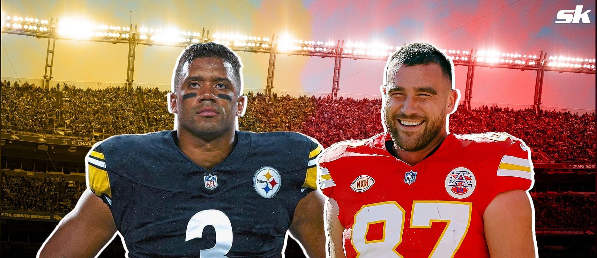 Travis Kelce approves of Russell Wilson signing with the Pittsburgh Steelers. 