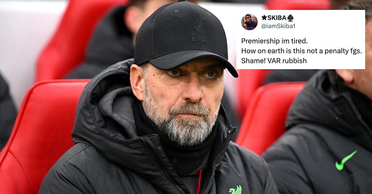 Liverpool drew 1-1 at home to Manchester City in the Premier League on Sunday.