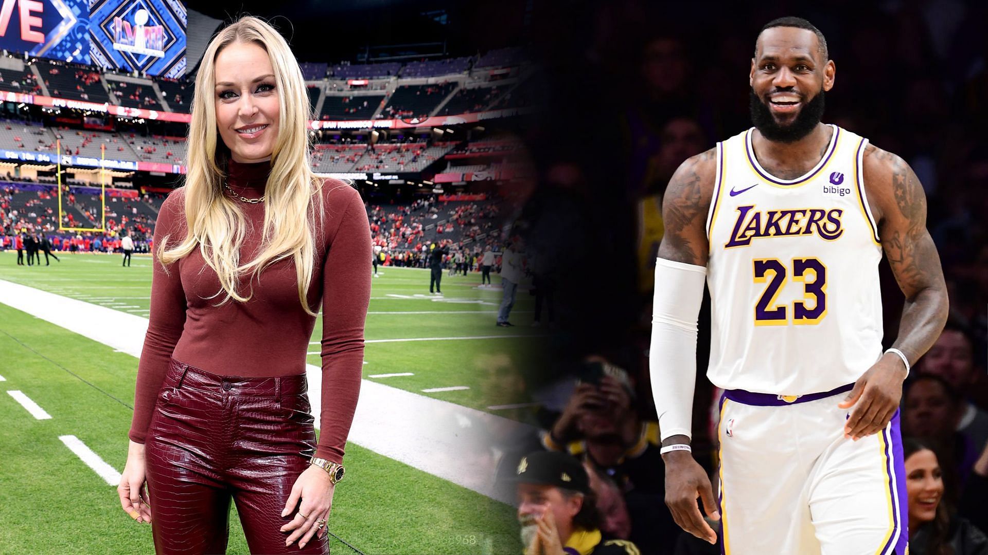 Lindsey Vonn congratulated LeBron James for making history in NBA with 40,000 points.