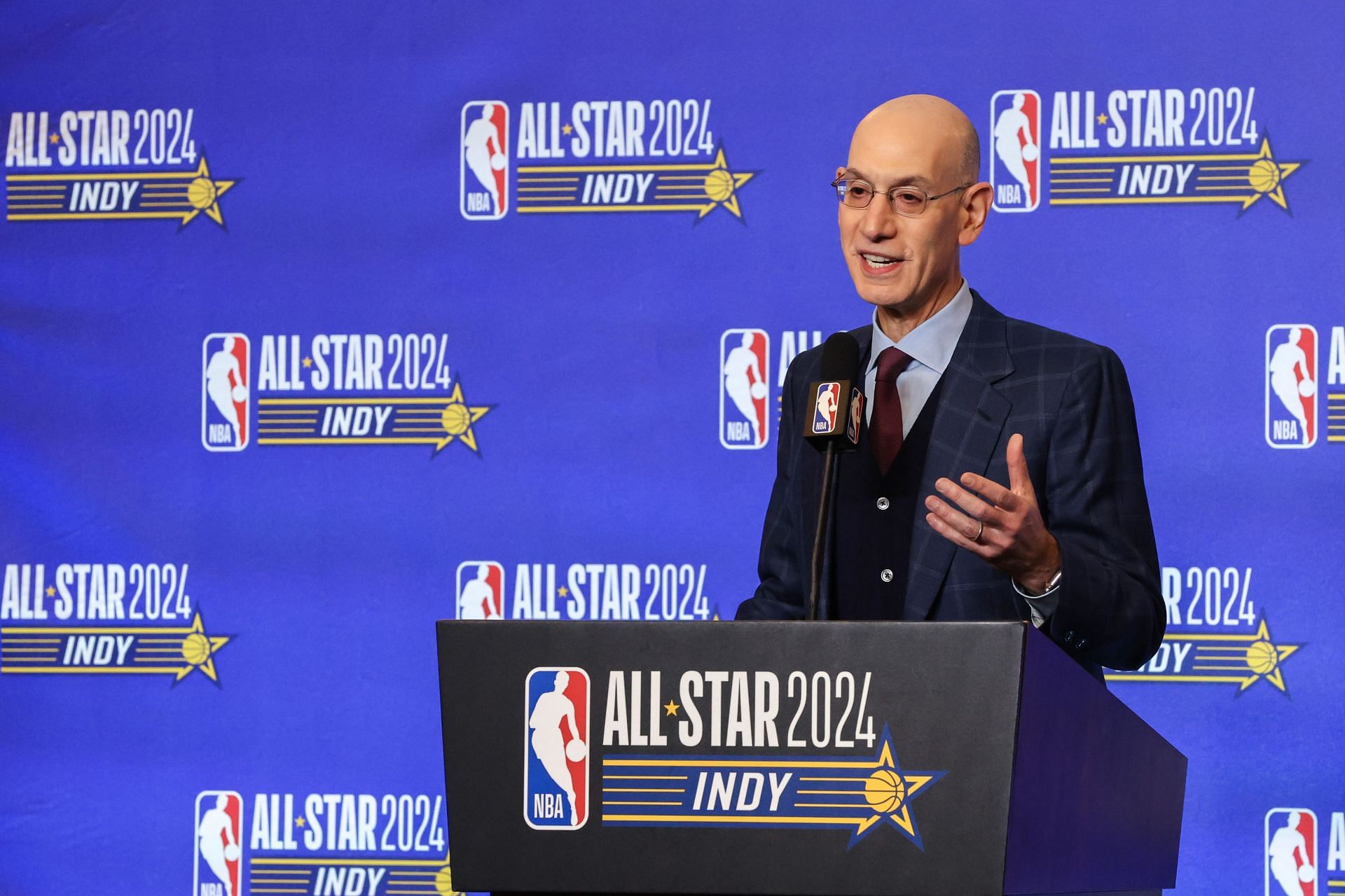 2024 NBA All-Star - Commissioner Adam Silver Press Conference